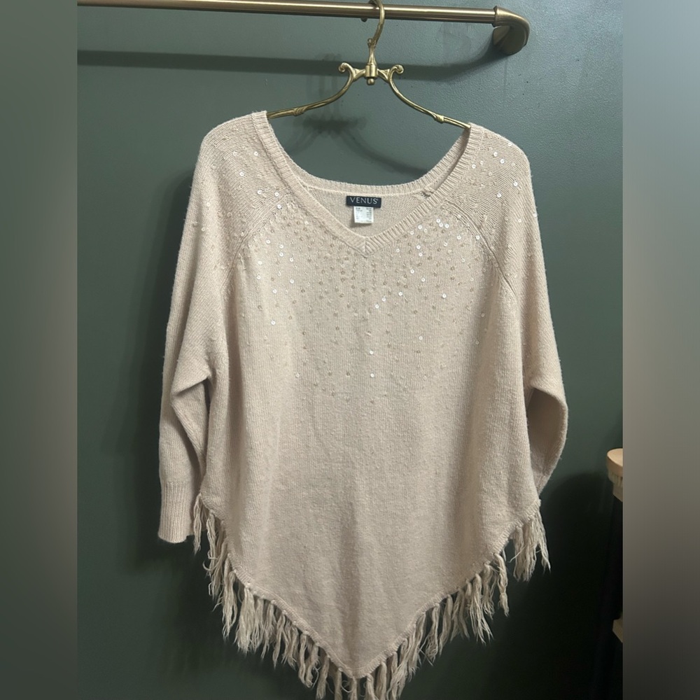 Venus Blush Pink Flowy Sweater